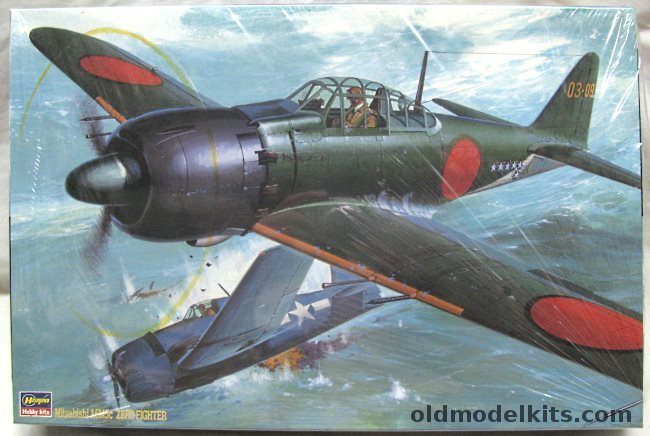 Hasegawa 1/32 Mitsubishi Zero A6M5c, ST4 plastic model kit